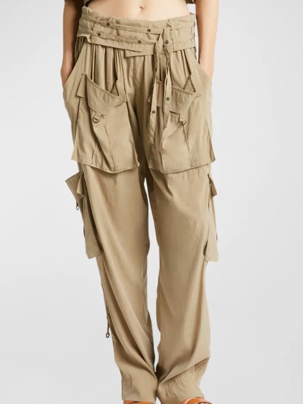 Isabel Marant Hadja Cargo Trousers - Picture 2 of 9